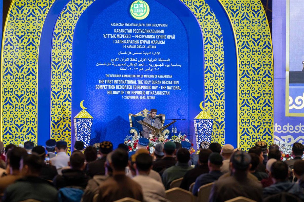 Kazakistan'da 1. Uluslararası Kur'an-ı Kerim Okuma Yarışması düzenlendi