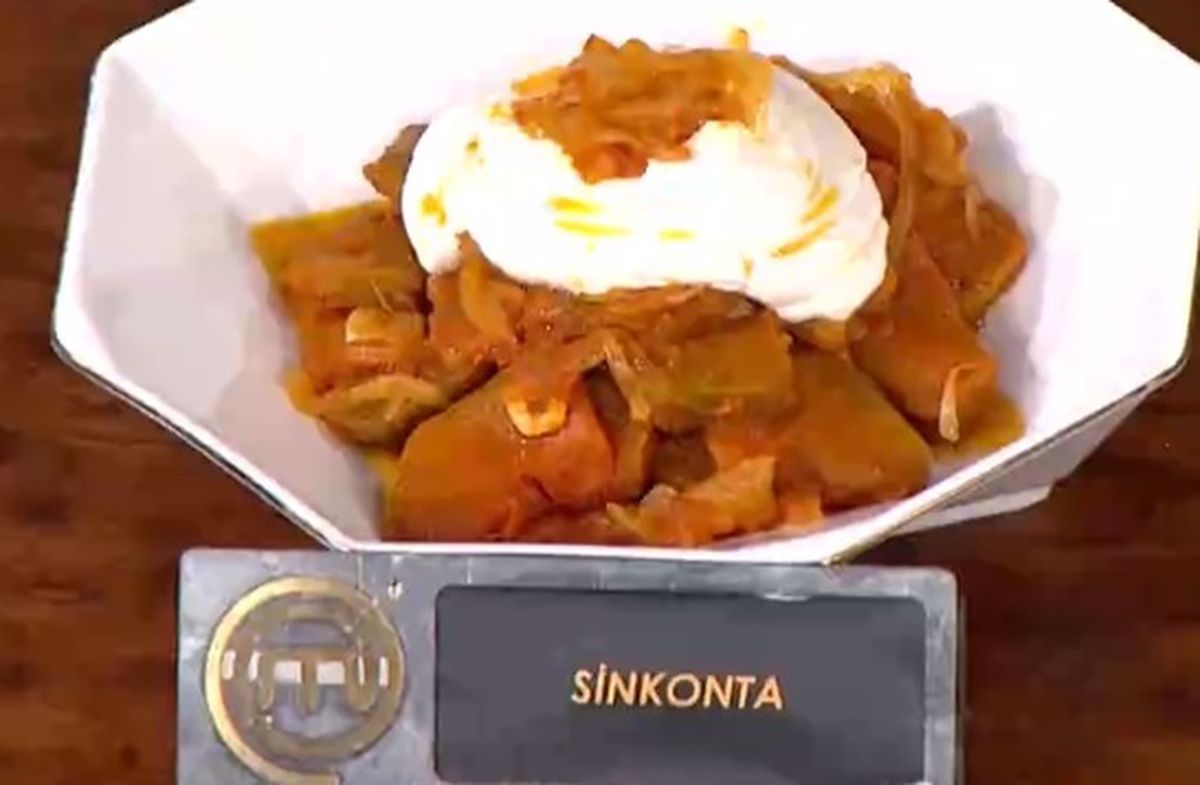 Sinkonta tarifi! MasterChef Sinkonta nasıl yapılır?