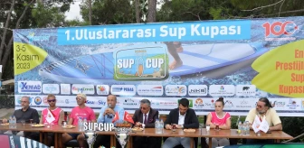 Antalya Kemer'de Ayakta Kürek Çekme Yarışı Başlıyor