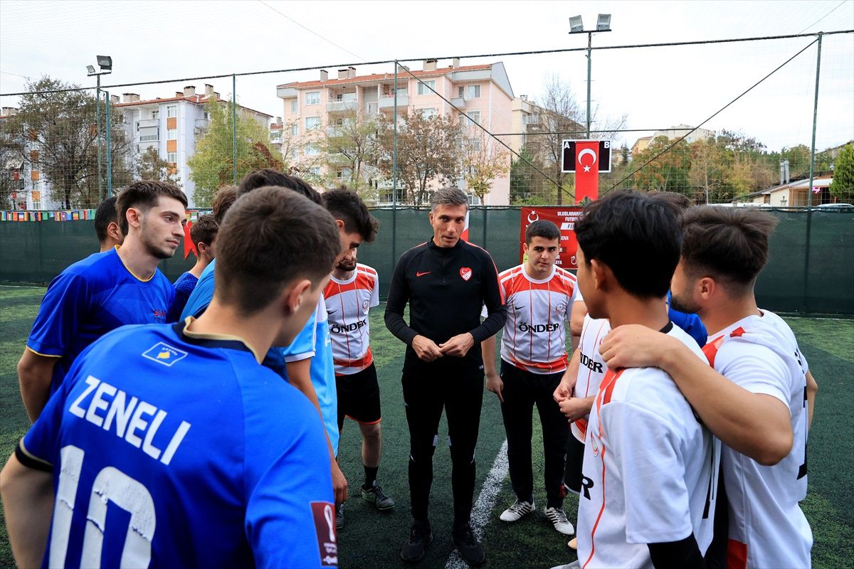 Edirne'de uluslararası öğrenciler arasında futbol turnuvası düzenlendi