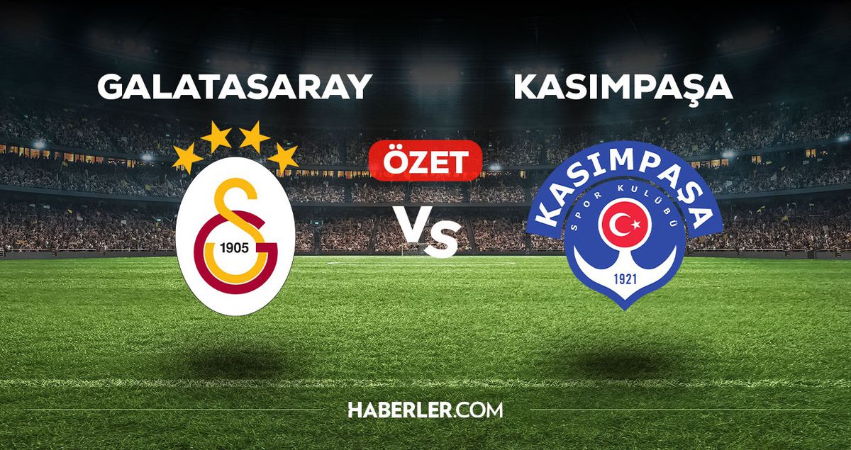 Galatasaray - Kasımpaşa maç özeti! (VİDEO) Galatasaray - Kasımpaşa maçı özeti izle! Golleri kim attı, maç kaç kaç bitti?