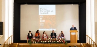 İtalyan Kültür Merkezi'nde 'Pietro Canonica ve Atatürk Çalıştayı yapıldı