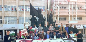 Türkiye'de İsrail'e Karşı Protesto Yürüyüşleri Düzenlendi