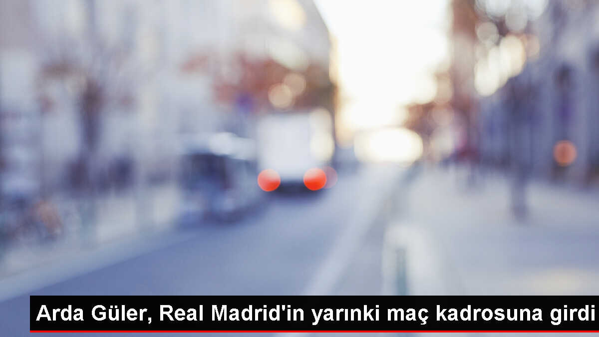 Carlo Ancelotti: Arda Güler yarınki maç kadrosunda olacak