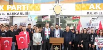 AK Parti Gençlik Kolları Filistin İçin Yürüdü