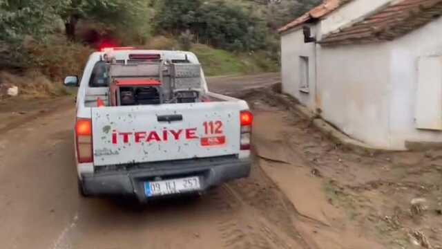 Aydın'da sağanak yağış sonucu 2 kişi hayatını kaybetti, 2 kişi kayboldu