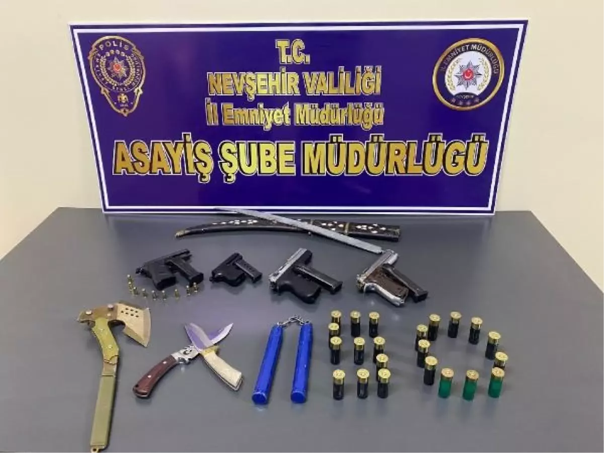 Nevşehir'de Otomobil ve İş Yeri Kurşunlama Olaylarına Operasyon: 10 Kişi Yakalandı