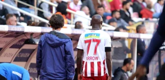 Sivassporlu futbolcu Modou Barrow sakatlandı