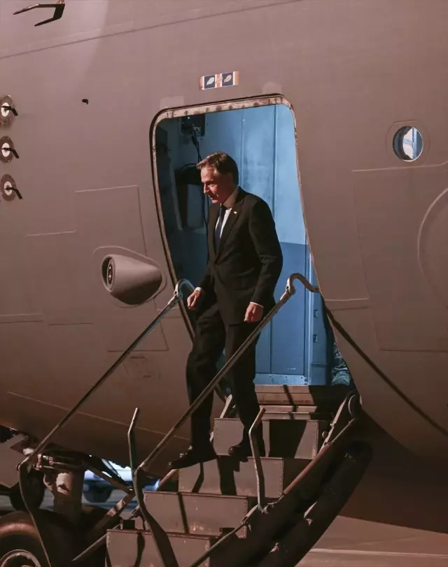 ABD Dışişleri Bakanı Blinken Ankara'ya geldi