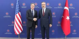 Bakan Fidan, ABD'li mevkidaşı Blinken ile bir araya geldi