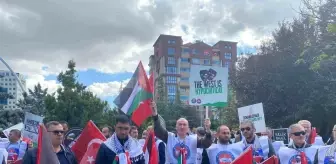 Din Görevlileri, Blinken'ın Ankara'ya Gelişini ve İsrail'in Gazze'ye Saldırılarını Protesto Etti