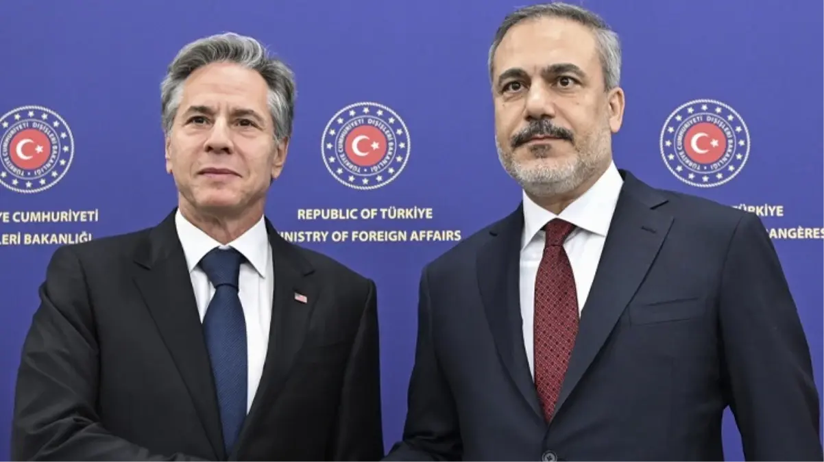 Dışişleri Bakanı Fidan ile ABD Dışişleri Bakanı Blinken arasındaki görüşme başladı