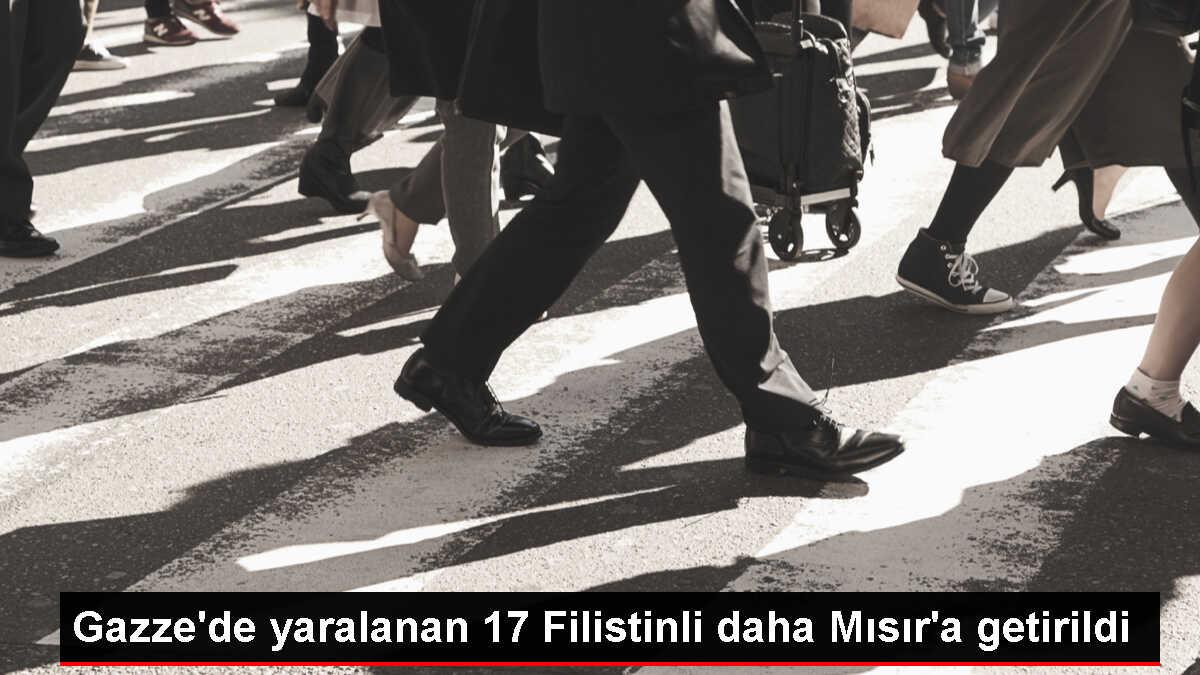 Mısır, Gazze'deki yaralıları tedavi etmek üzere 17 Filistinliyi kabul etti
