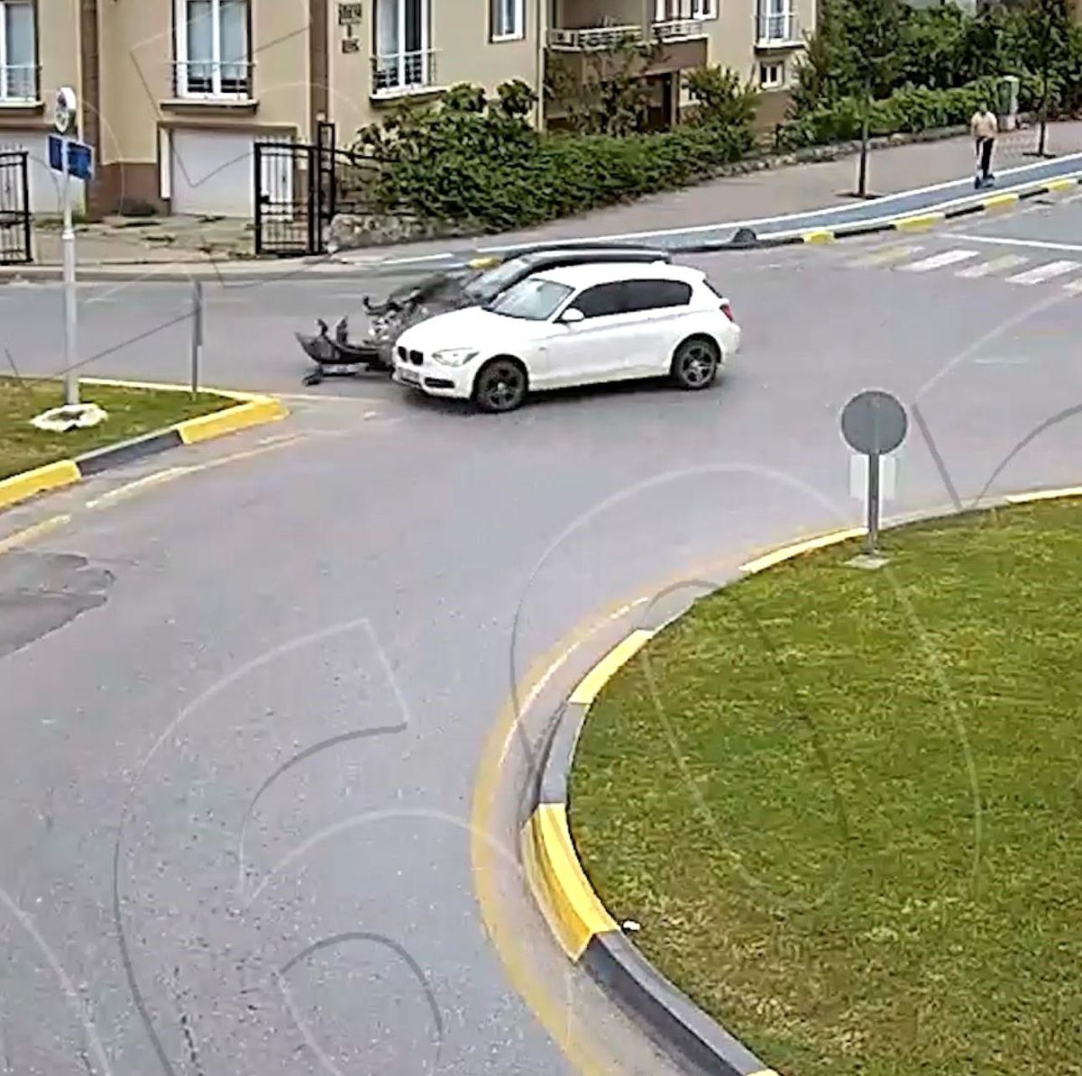 Sakarya'da trafik kazaları kamerada