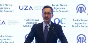 İletişim Başkanı Fahrettin Altun Türk Haber Ajansları Medya Zirvesi'nde konuştu