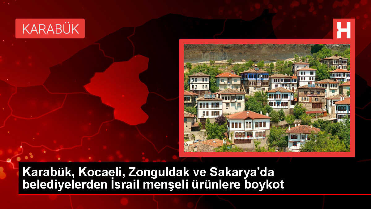 Belediyeler İsrail Menşeli Ürünlerin Satışını Durdurma Kararı Aldı