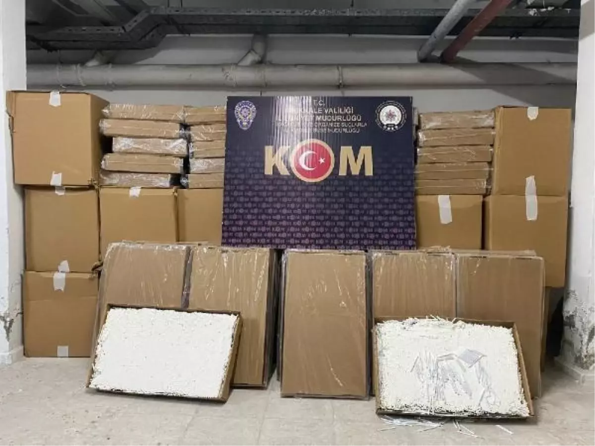 Kırıkkale'de Kaçak İçki ve Tütün Operasyonu