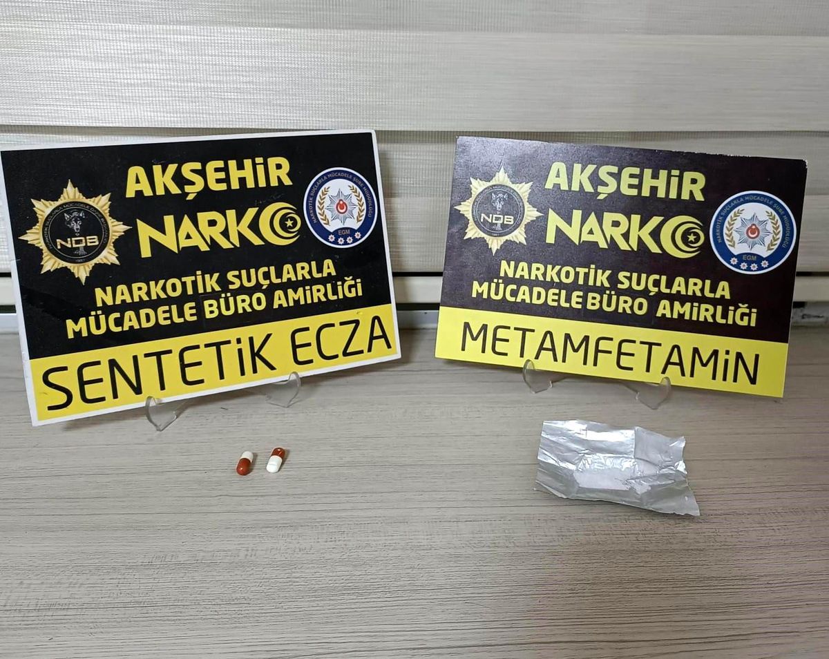 Akşehir'de yapılan operasyonlarda 8 kişi gözaltına alındı