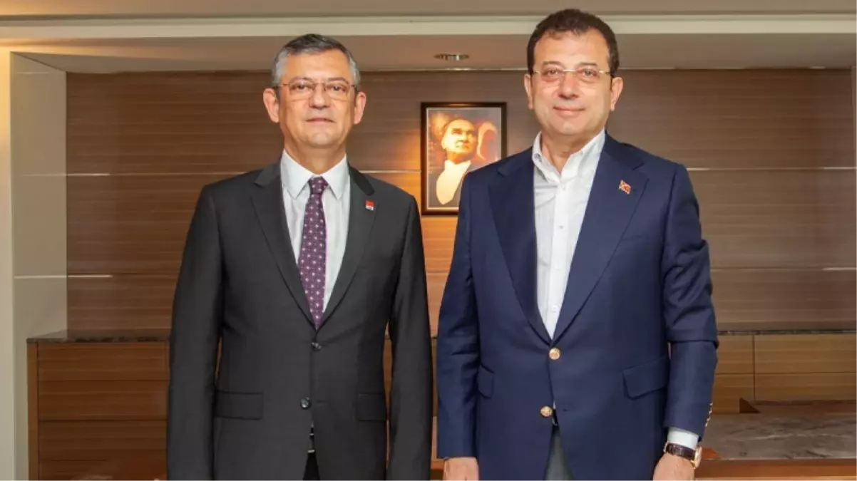 Özgür Özel, kendisini ziyaret eden İmamoğlu'nu yere göğe sığdıramadı: Bizim aramızdaki kardeşlik ilişkisi