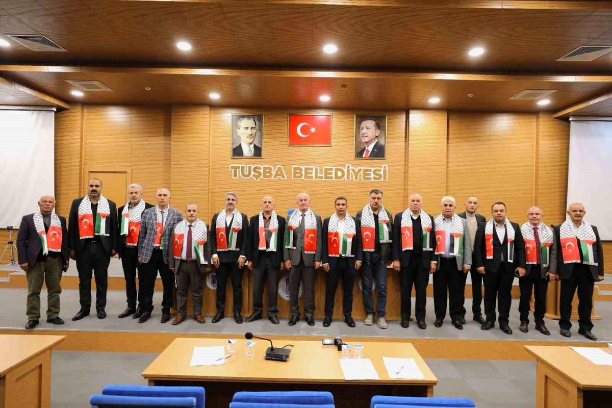 Tuşba Belediye Meclisi'nden İsrail'e kınama ve boykot kararı