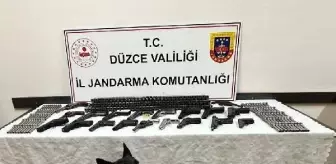 Düzce'de Kaçak Silah Üretimi Yapanlar Yakalandı