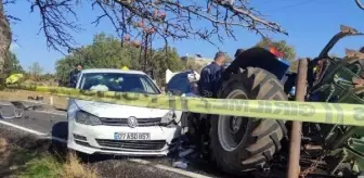 Diyarbakır'da TIR, traktör ve otomobilin karıştığı kazada 1 kişi öldü