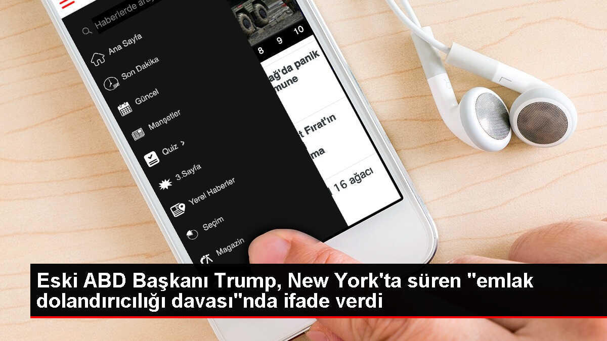Trump, dolandırıcılık davasında ifade verdi