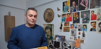 Güvenlik Görevlisi Orhan Gencebay Koleksiyonunu Sergiliyor