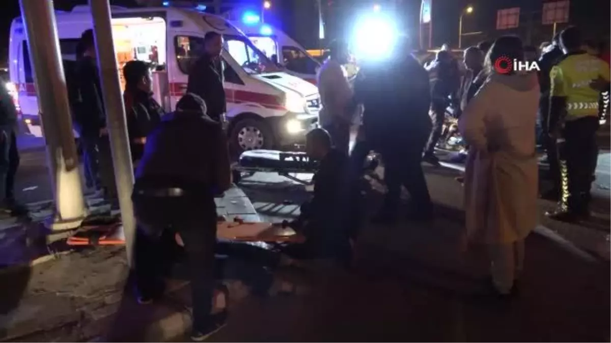 Malatya'da 3 araç karıştı, 5 kişi yaralandı