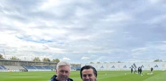 A Milli Takım Teknik Direktörü Vincenzo Montella, Real Madrid'de Arda Güler'i izledi