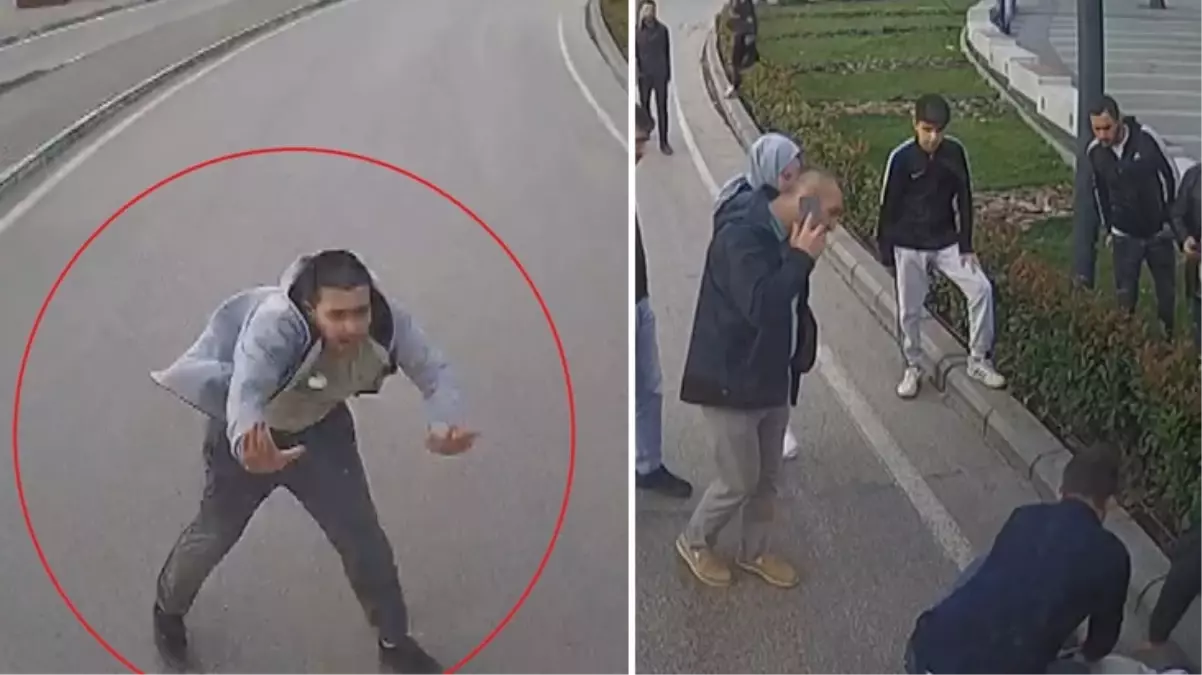 Resmen ölümüne kaçış! Taksicilerden kurtulmak isterken otobüsün önüne atladı