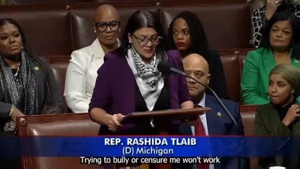 ABD Temsilciler Meclisi, Rashida Tlaib'i kınadı