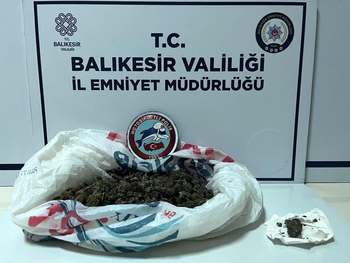 Bandırma'da uyuşturucu operasyonu