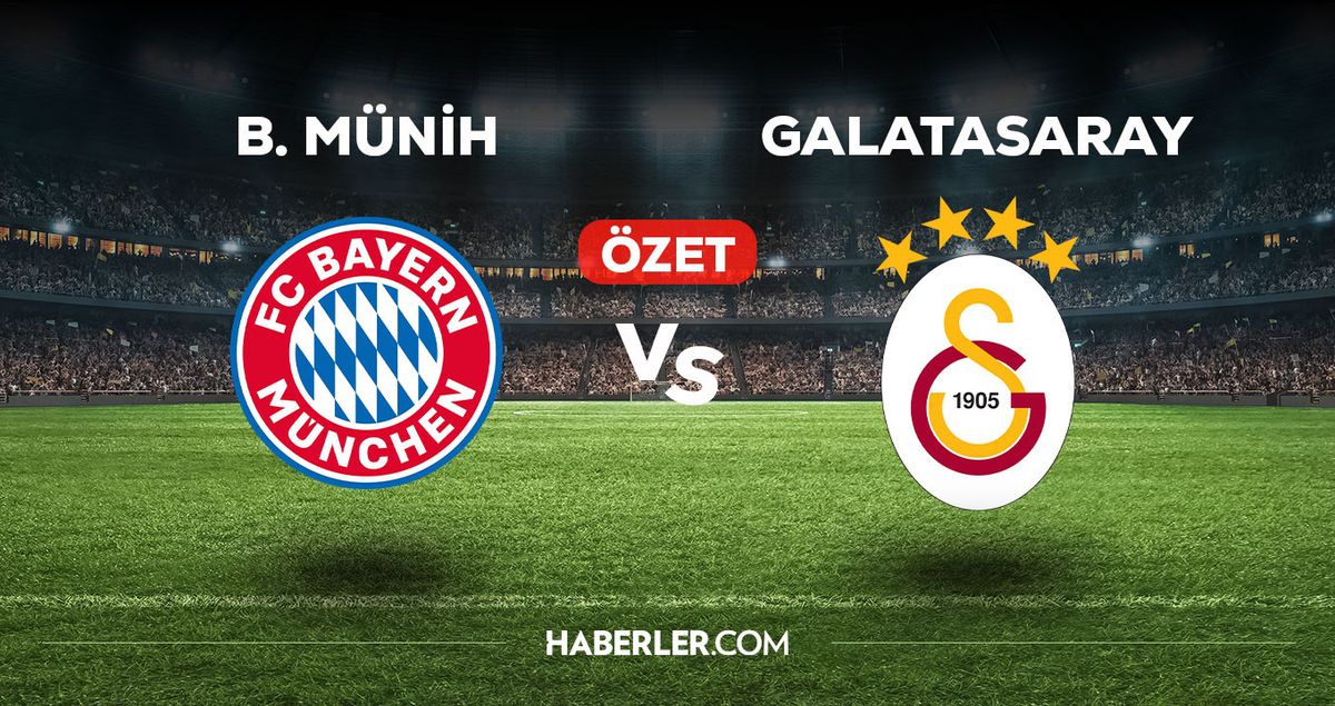 Bayern Münih - Galatasaray maç özeti! (VİDEO) Bayern Münih - Galatasaray maçı özeti izle! Golleri kim attı, maç kaç kaç bitti?