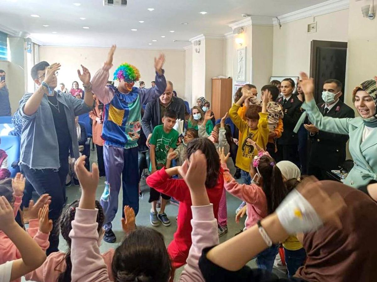 Diyarbakır'da lösemili çocuklar unutulmadı