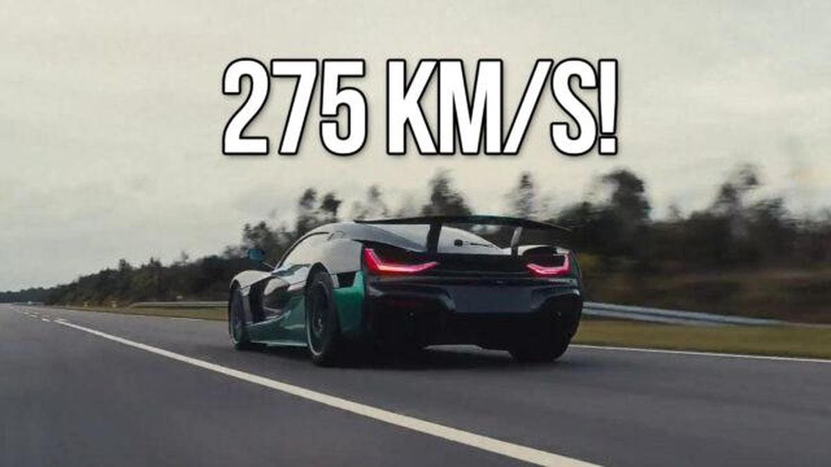 Rimac Nevera, geri viteste rekor kırdı!