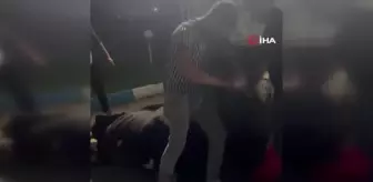 İneğe zorla alkol içirdiler...O anlar cep telefonu kamerasına yansıdı