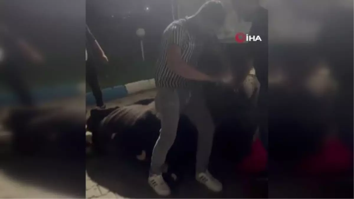 İneğe zorla alkol içirdiler...O anlar cep telefonu kamerasına yansıdı