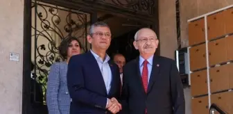 Özgür Özel, Kemal Kılıçdaroğlu'nu evinde ziyaret etti
