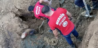 Mersin'de su kuyusu kazısında göçük: 2 işçi hayatını kaybetti