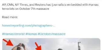 İsrail, 7 Ekim saldırılarında uluslararası medya kuruluşlarının foto muhabirlerinin Hamas ile ilişkili olduğunu iddia etti