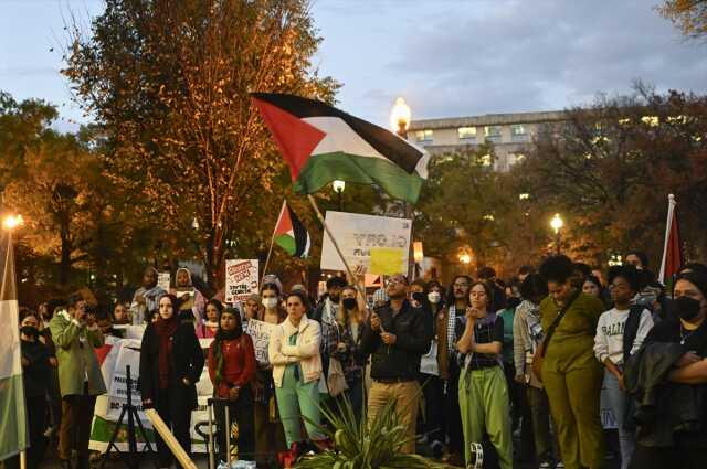 ABD Dışişleri Bakanlığı çalışanlarına Filistin'i destekleyen eylemcilerden 'istifa' çağrısı ABD Dışişleri Bakanlığı çalışanlarına Filistin'i destekleyen eylemcilerden 'istifa' çağrısı