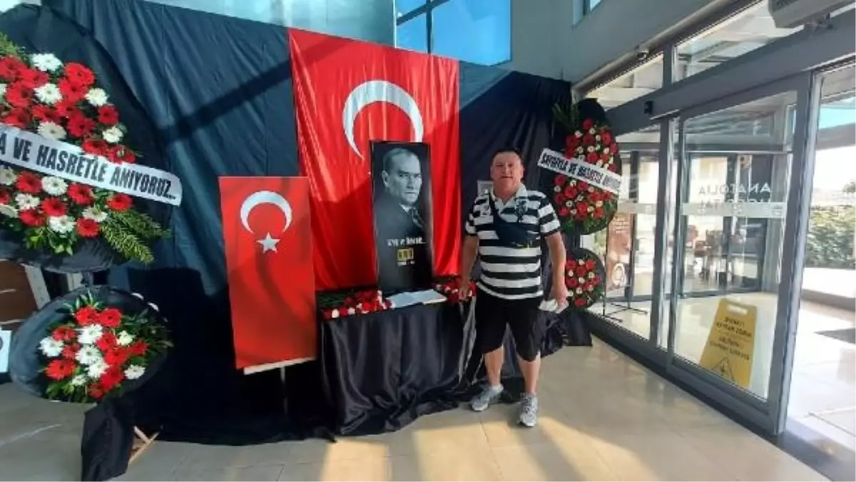 Alman turist Atatürk'e saygısını dile getirdi