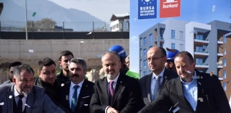 Bursa'da Kentsel Dönüşümün 1. Etap Temel Atma Töreni Yapıldı
