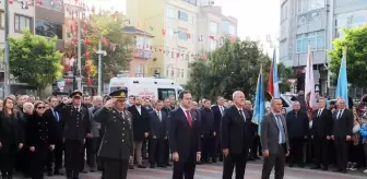 Atatürk'ün ölüm yıl dönümü Tekirdağ'da törenlerle anıldı