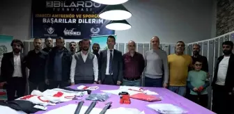 Diyarbakır Yenişehir Belediyesi, Bilardocu Sporculara Destek Veriyor