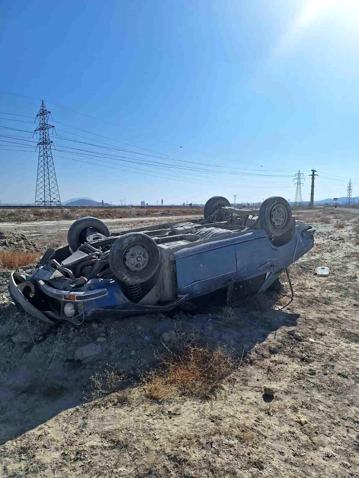 Konya'da trafik kazası: 1 yaralı