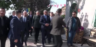 MHP İl Başkanı Alparslan Doğan Hüseyin Gazi Türbesini ziyaret etti