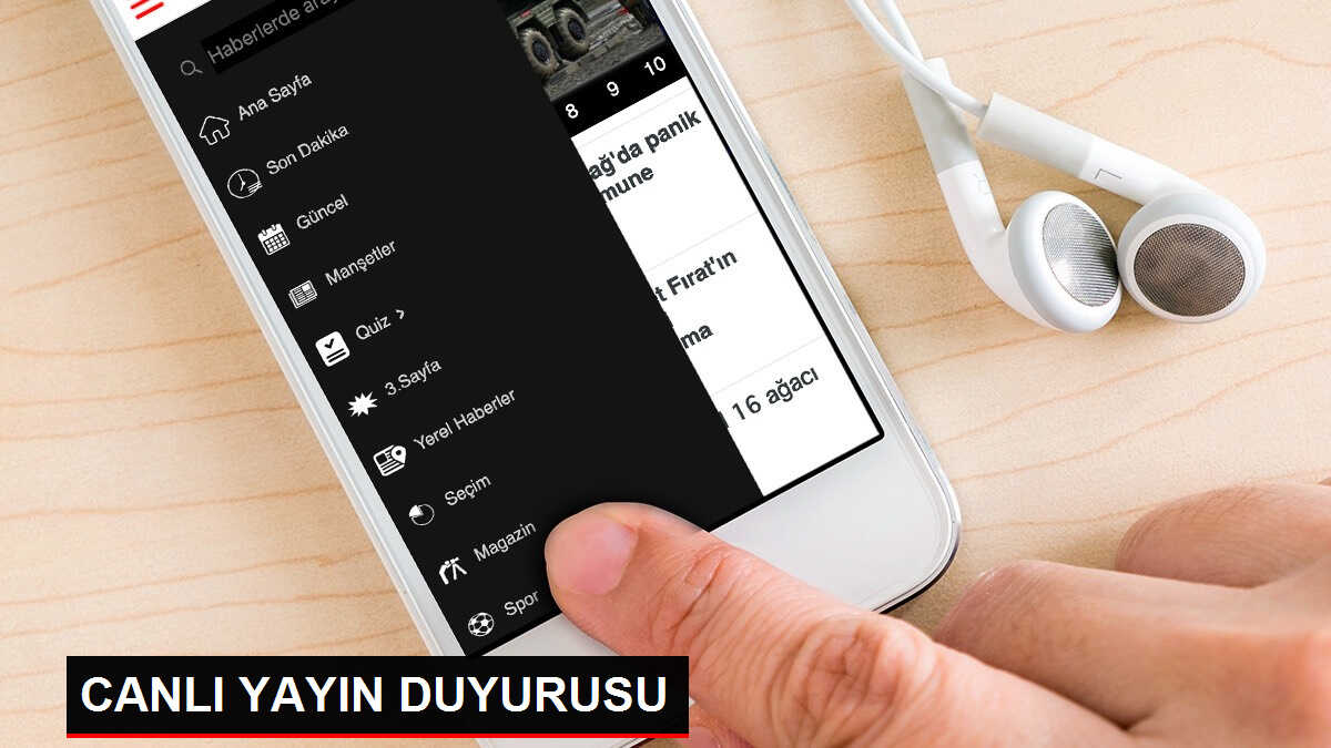 CANLI YAYIN DUYURUSU