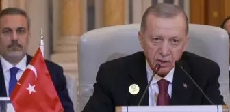 Riyad'daki Gazze zirvesine Cumhurbaşkanı Erdoğan'ın sözleri damga vurdu! Hedefinde 2 ülke var